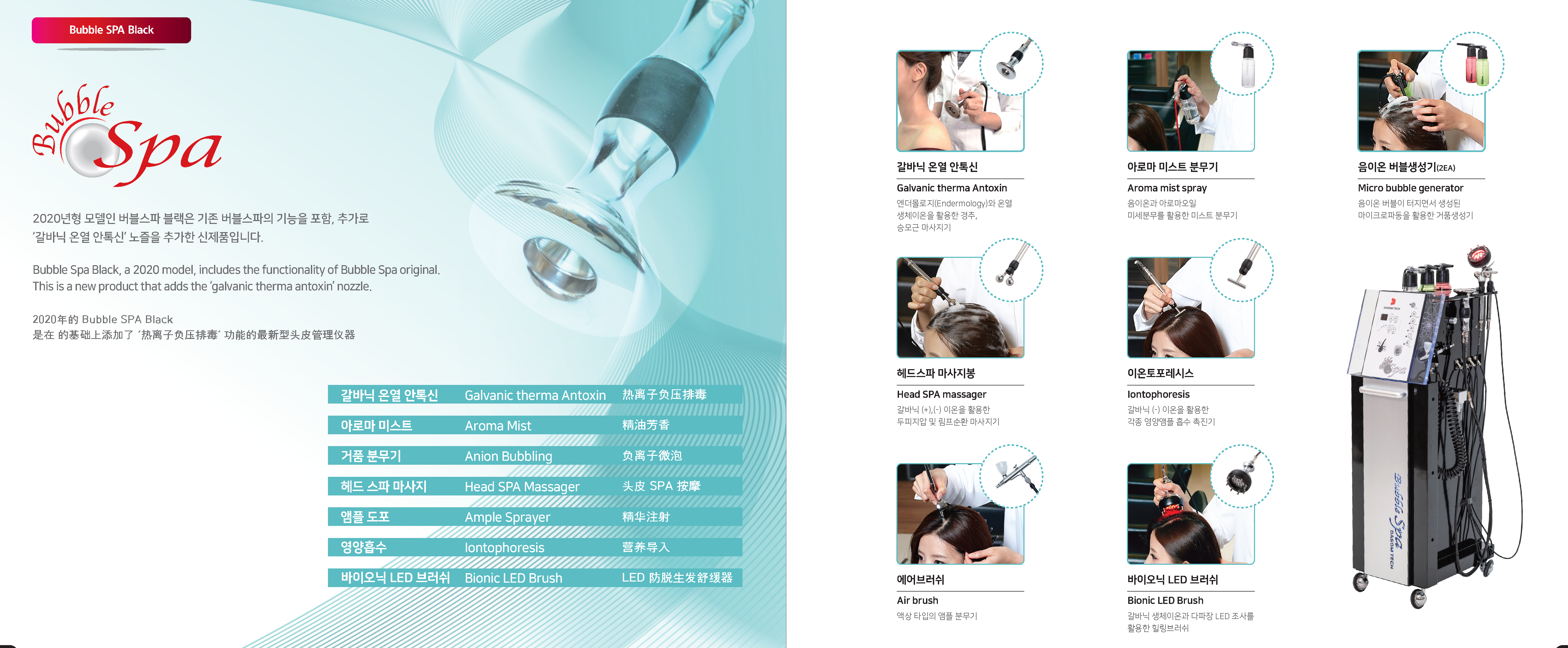 GENEMORI Bubble SPA Black